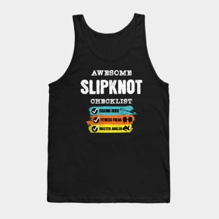 slipk retro checklist Tank Top